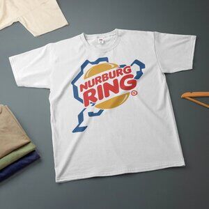 Nurburgring Burger T-Shirt Biker Motorcycle Car Enthusiast 172